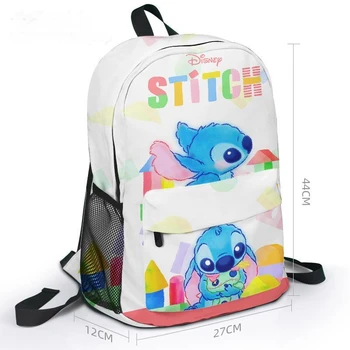 2023 Новый школьный ранец Kwaii Disney Stitch, детский рюкзак для мальчиков и девочек, детский школьный ранец, детский рюкзак для путешествий