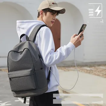 2023 Рюкзак мужской вместительный компьютерный рюкзак средней и старшей школы, сумка для студентов колледжа, модная универсальная дорожная сумка