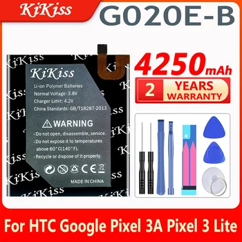 KiKiss 4250mAh G020E-B Сменный аккумулятор для HTC Google Pixel 3A Pixel 3lite Pixel 3 Lite