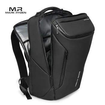 Mark Ryden 2023 Новый Модный мужской рюкзак с защитой от воров, многофункциональная водонепроницаемая 15,6-дюймовая сумка для ноутбука, мужская дорожная сумка для зарядки через USB