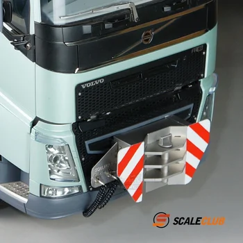 Scaleclub 1/14 для Volvo FH16 Металлический передний буксирный крюк с линейной трубкой для самосвала грузовика Tamiya Lesu Rc