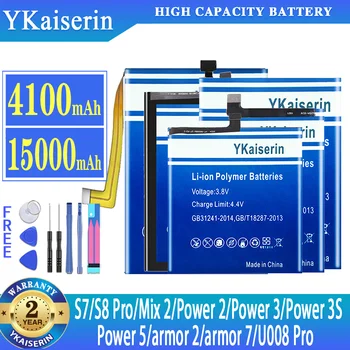 YKaiserin Аккумулятор для Ulefone S7/S8 Pro S8Pro /Металл/Микс 2 Mix2/Мощность 5 3 3S 2 Power5 Power3/броня 2 7/U008 Pro/Gemini Pro T1