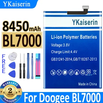 YKaiserin для Doogee BL7000 Аккумулятор BL 7000 8450 мАч, высококачественный Bateria + номер для отслеживания