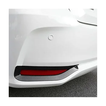 Автомобильная карбоновая задняя противотуманная фара, накладка рамы фонаря для Toyota Corolla Седан 2019-2020