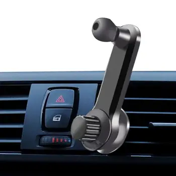 Автомобильный держатель телефона Выдвижное Вентиляционное отверстие для телефона Сверхмощный Вращающийся на 360 градусов Вентиляционный держатель телефона для автомобилей