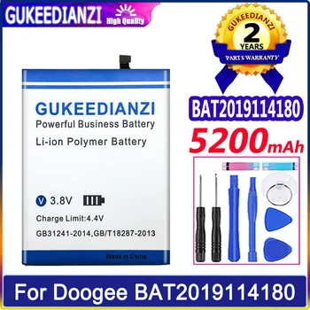 Аккумулятор GUKEEDIANZI 5200 мАч Для Мобильного Телефона Doogee BAT2019114180 Bateria