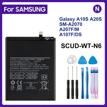 Аккумулятор телефона SCUD-WT-N6 Для Samsung Galaxy A10s A20s Honor Holly 2 Plus SM-A207 Сменный Аккумулятор 4000 мАч