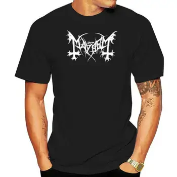 Бесплатная доставка В ТОТ ЖЕ день, новая классическая футболка с логотипом MAYHEM Death Black Metal, размер XL