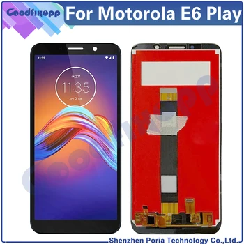 Для Motorola Moto E6 Play XT2029 ЖК-дисплей сенсорный экран Дигитайзер в сборе Замена запасных частей
