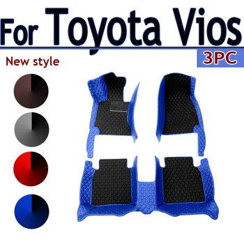 Для Toyota Vios Yaris 2022 2021 2020 2019 2018 2017 2016 2015 2014 Автомобильные коврики Аксессуары для интерьера Автомобильные ковры на заказ