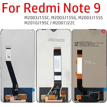ЖК-дисплей Для Xiaomi Redmi Note 9 4G 5G M2003J15 M2010J19SC ЖК-дисплей С Сенсорным Экраном В Сборе Замена Для Note9 M2007J22C LCD