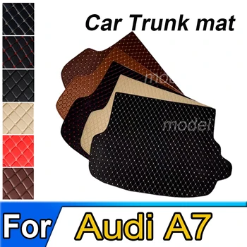Коврик в багажник автомобиля для Audi A7 2012 2013 2014 2015 2016 2017 2018, ковер для грузового лайнера, аксессуары для интерьера, чехол