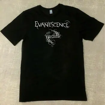 Логотип Evanescence Band, черная футболка унисекс, толстовка с капюшоном