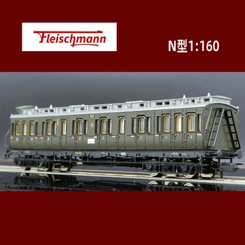 Модель поезда N-type 1/160 FLEISCHMANN 804204 Пассажирский вагон второго и третьего класса DRG Второго поколения Игрушечный Железнодорожный вагон