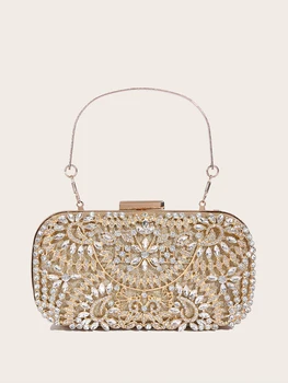 модная и блестящая вельветовая сумка для ужина, женская свадебная сумочка для вечеринок и танцев