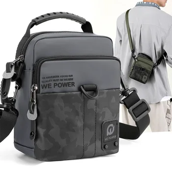 Мужская сумка через плечо, поясная сумка, нейлоновая военная униформа, спорт на открытом воздухе, мода для путешествий, маленькие сумки-мессенджеры, сумочка