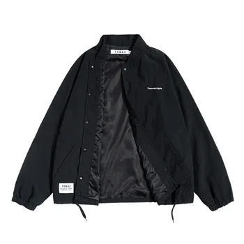 Мужская университетская куртка с бейсбольным воротником 2023SS Japan Cityboy Cargo, Свободное, повседневное, с опрятным буквенным принтом, утолщенное пальто