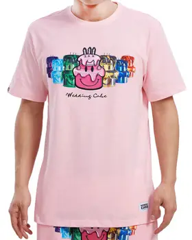 Мужская футболка для свадебного торта Pink Gummy Land S/S - S
