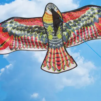 Новые игрушки Воздушный змей с огромным орлом длиной 1,1 м со шнурком и ручкой, новые игрушечные воздушные змеи Eagles Large Flying Для лучшего подарка детям