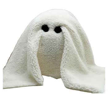 Подушка-призрак Гас, подушка-призрак Хэллоуина для фанатов, подарок, мягкий плюшевый призрак Хэллоуина для детей и взрослых