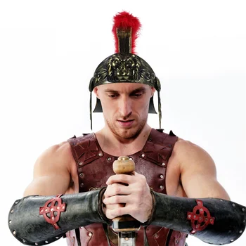 Реквизит римского солдата, карнавальный костюм, реквизит, шляпа на Рождество, Хэллоуин, косплей, вечеринка, Самурай