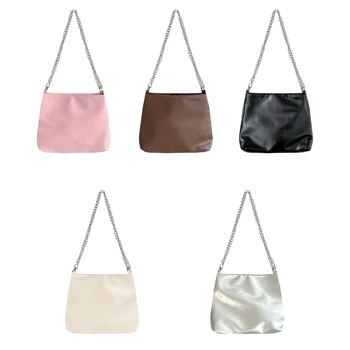 Современная сумка-цепочка, Модная сумка через плечо из искусственной кожи, Модная сумка-тоут для ежедневного использования