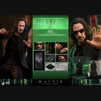 Товары в наличии Оригинальные HOTTOYS NEO The Matrix MMS657 1/6 Аутентичная Коллекция Экшн-моделей персонажей фильмов, Игрушек, Праздничных подарков